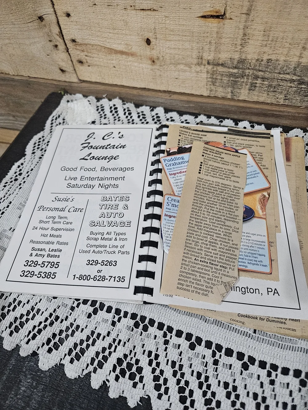 Vintage Seasoned With Love Cookbook